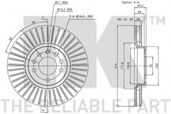 Disc frana 3