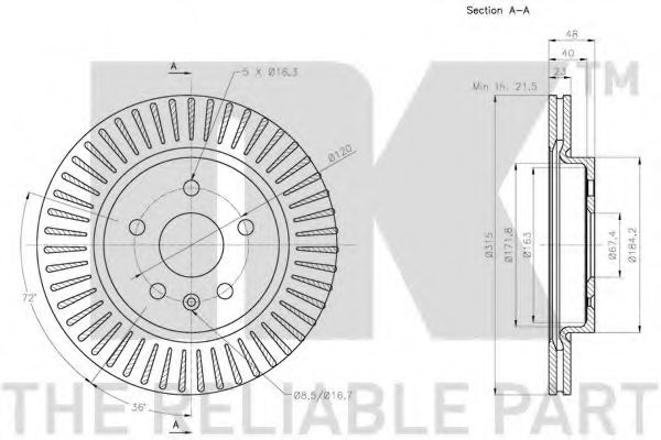 Disc frana 3