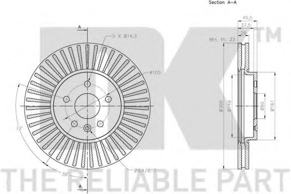 Disc frana 3