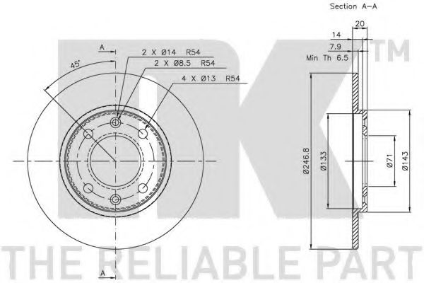 Disc frana 2