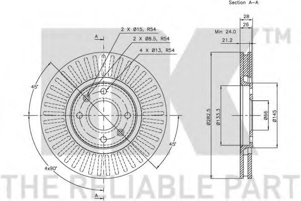 Disc frana 3
