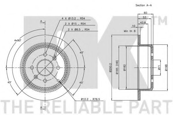 Disc frana 3