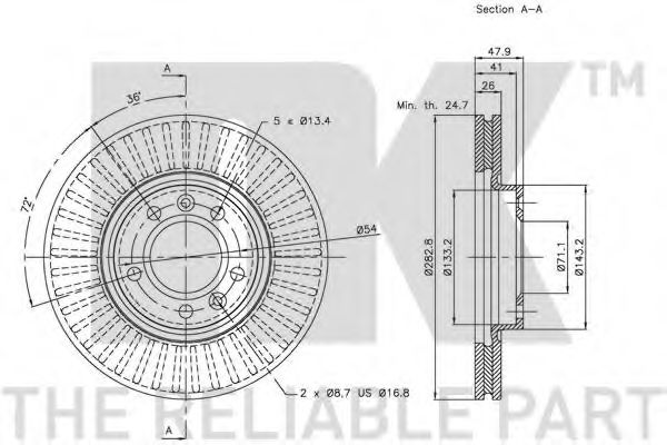 Disc frana 2
