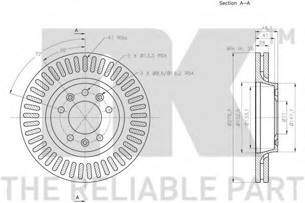 Disc frana 3