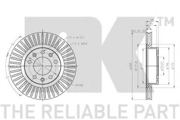 Disc frana 3