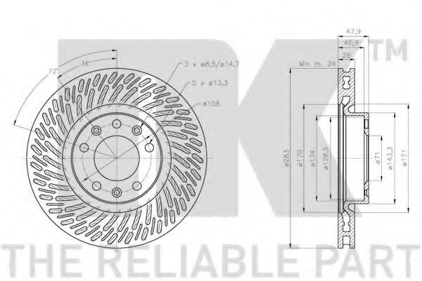 Disc frana 2