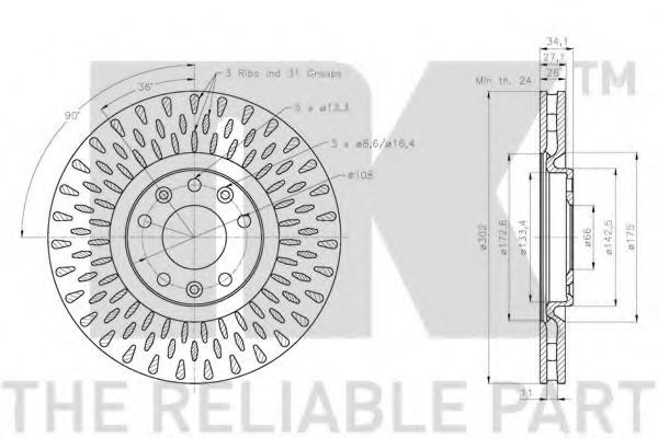 Disc frana 3