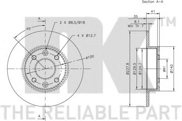 Disc frana 3