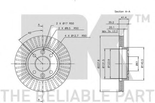 Disc frana 3