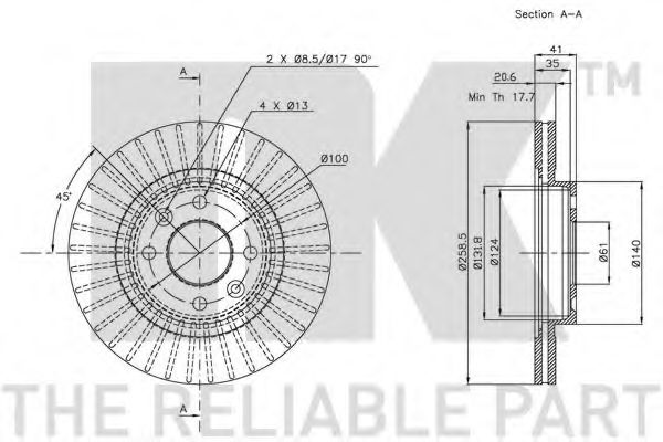 Disc frana 3