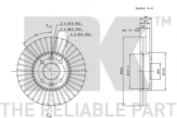 Disc frana 3