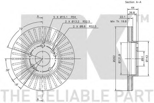 Disc frana 2
