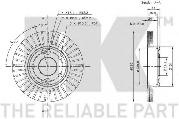 Disc frana 2