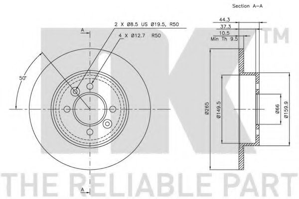 Disc frana 2