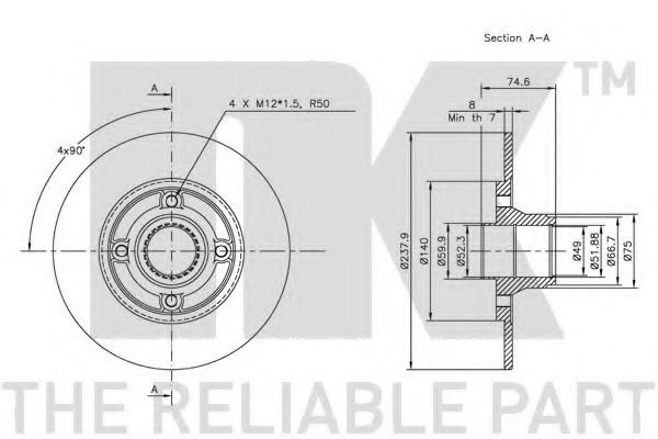Disc frana 2
