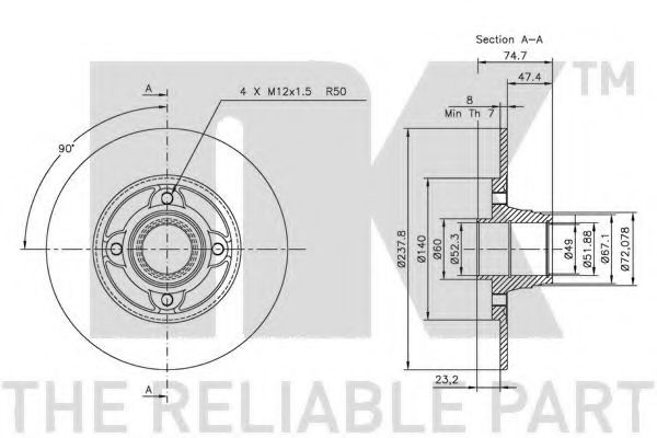 Disc frana 2