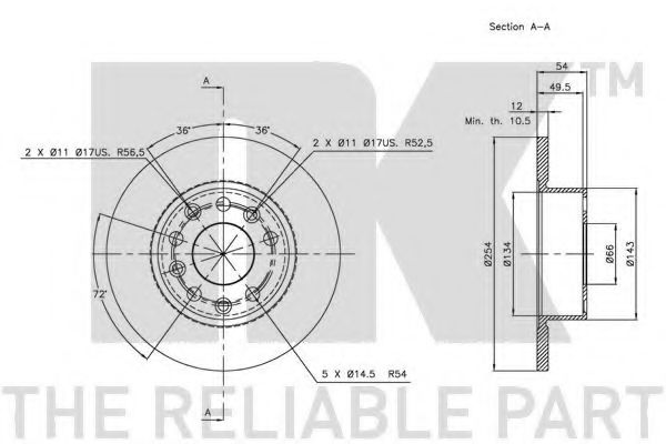 Disc frana 2
