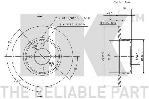 Disc frana 2