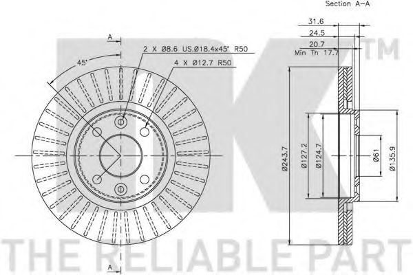 Disc frana 2