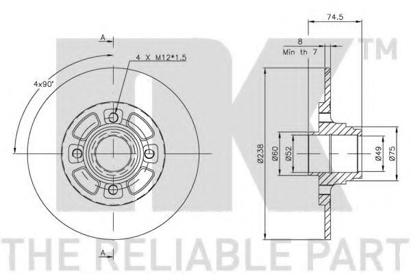 Disc frana 2