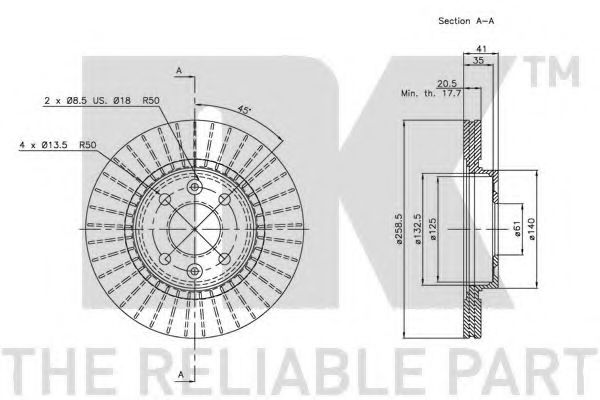 Disc frana 2