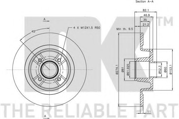 Disc frana 3