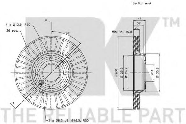 Disc frana 2