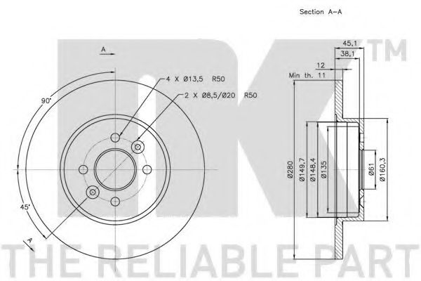 Disc frana 2