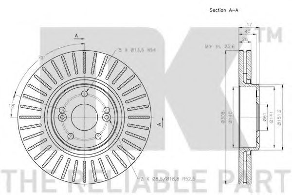 Disc frana 2