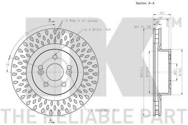 Disc frana 2