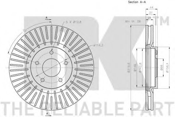 Disc frana 3