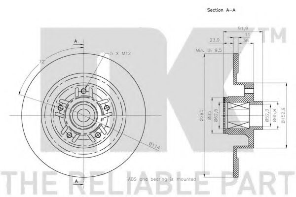 Disc frana 3