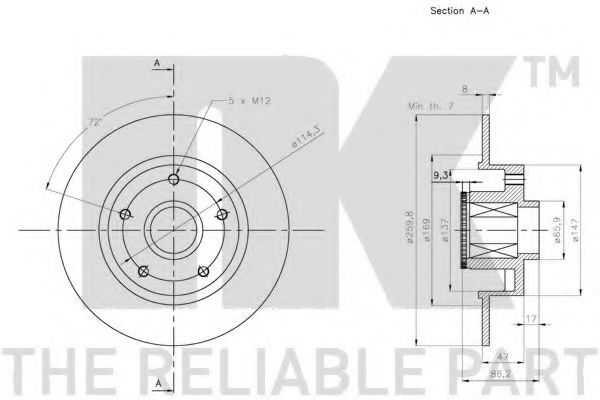 Disc frana 2
