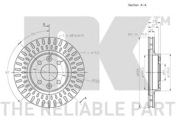 Disc frana 3