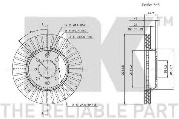 Disc frana 2