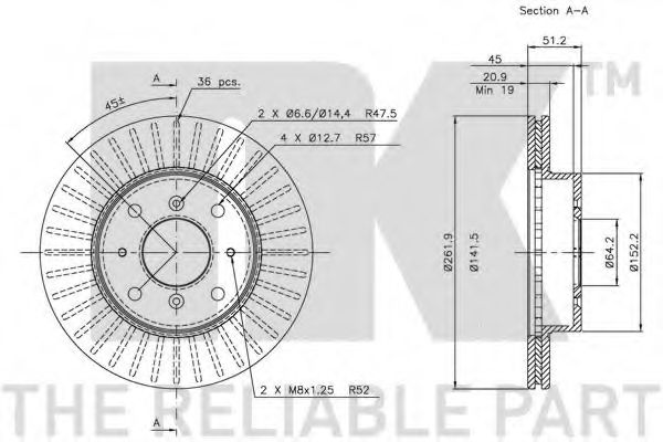 Disc frana 2