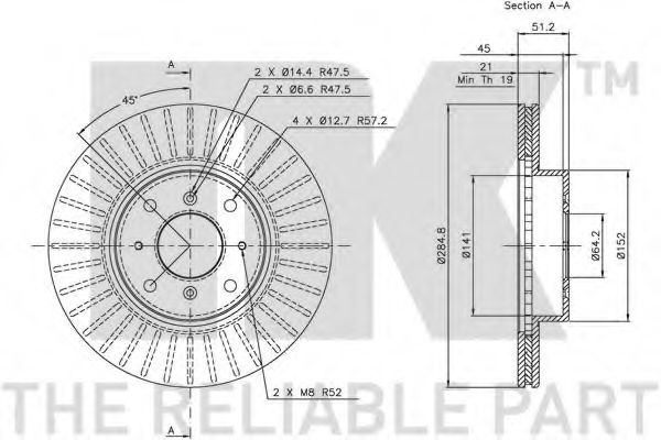Disc frana 2