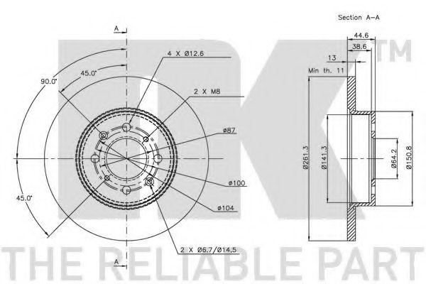 Disc frana 2