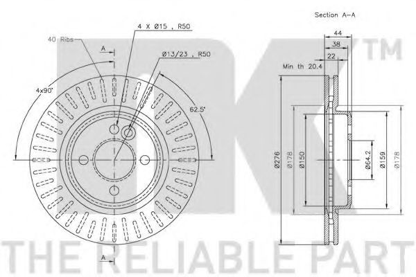 Disc frana 3