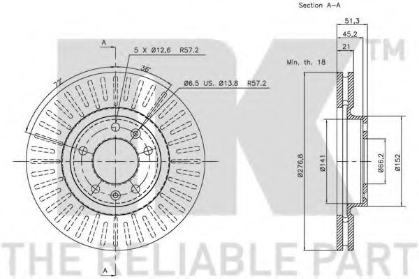 Disc frana 3