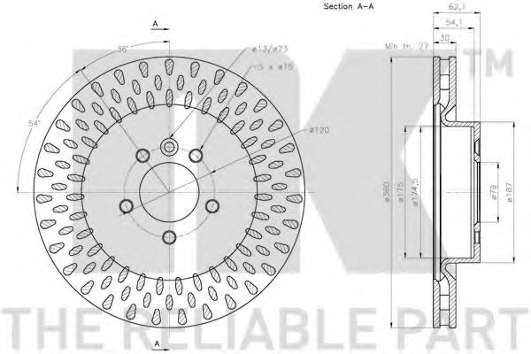 Disc frana 3