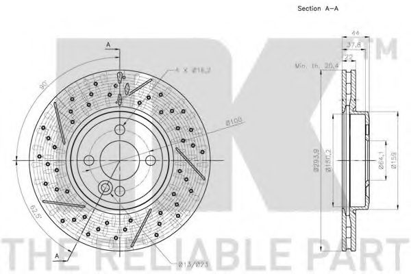Disc frana 3