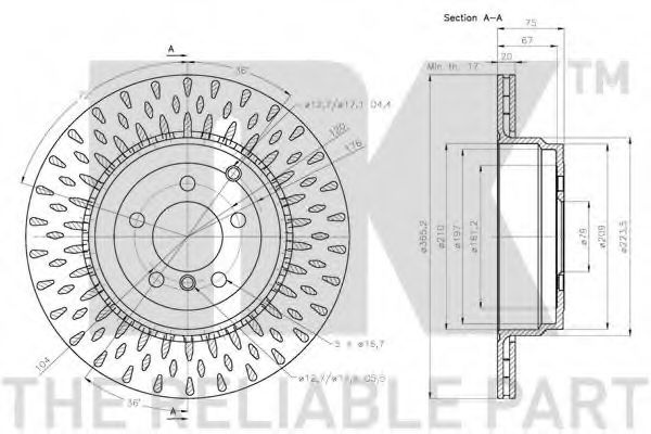 Disc frana 3
