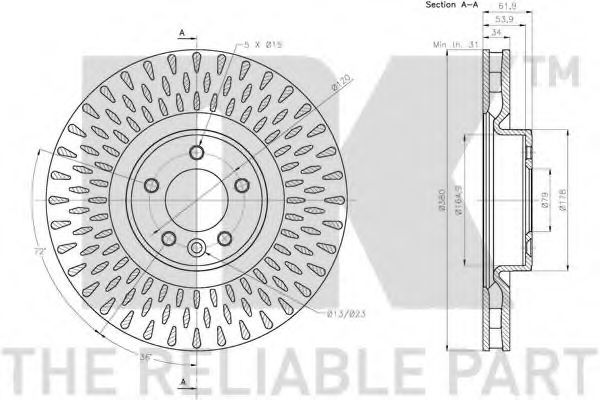 Disc frana 3