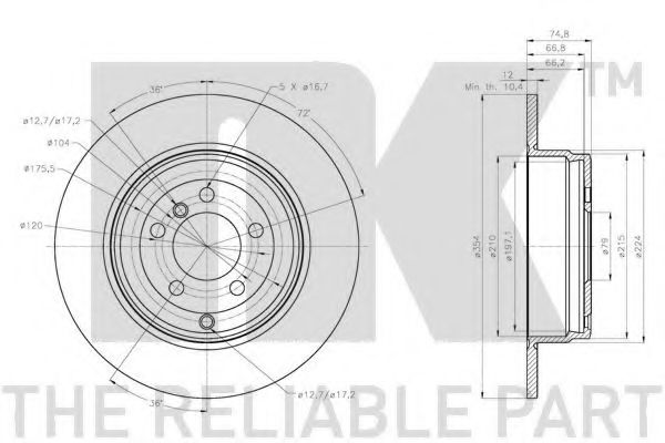 Disc frana 3