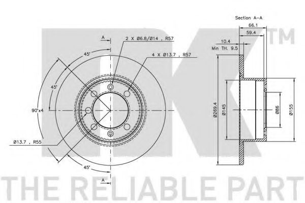 Disc frana 2