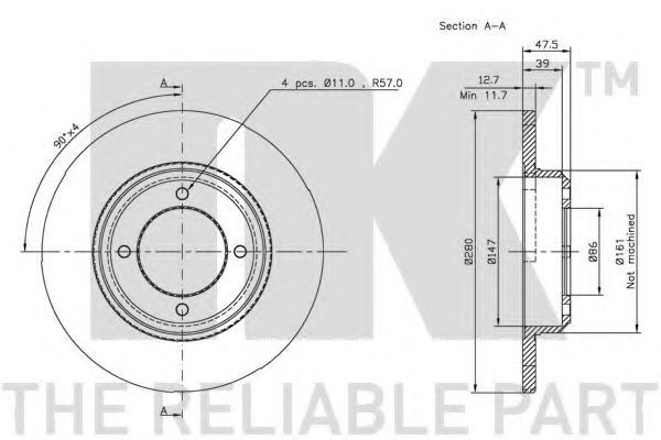 Disc frana 2