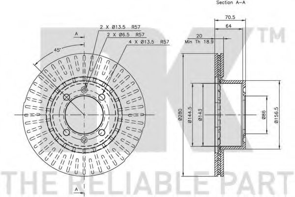 Disc frana 2