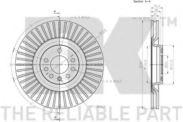 Disc frana 3