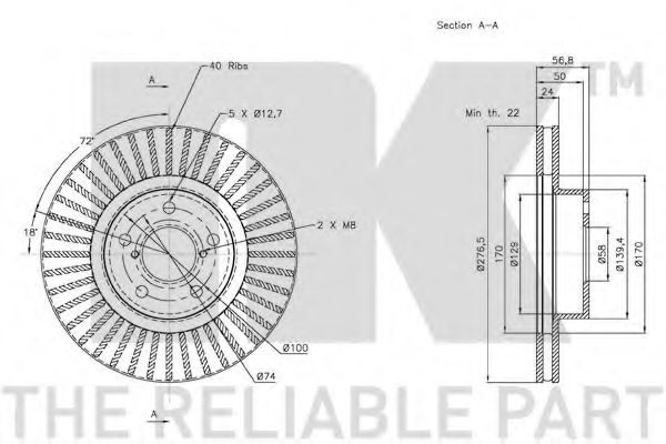 Disc frana 3